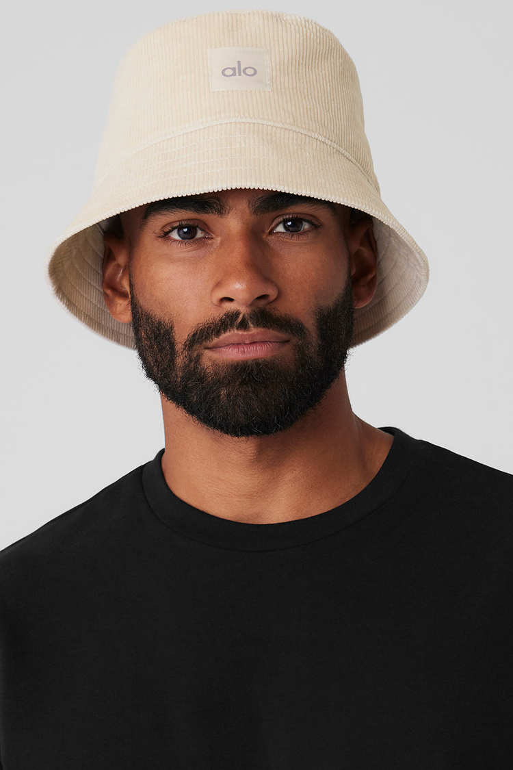 Buy Corduroy Neighborhood Bucket Hat online Alo Yoga Kuwait Kuwait