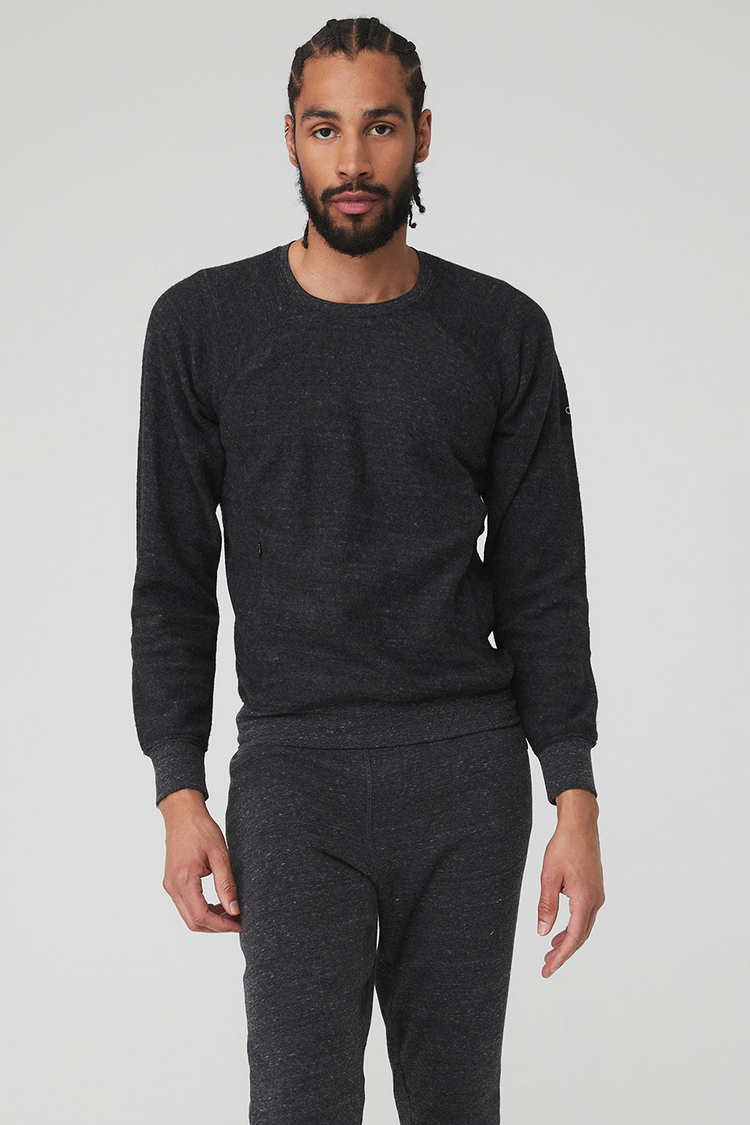 Triumph Crew Neck Sweatshirt - Black