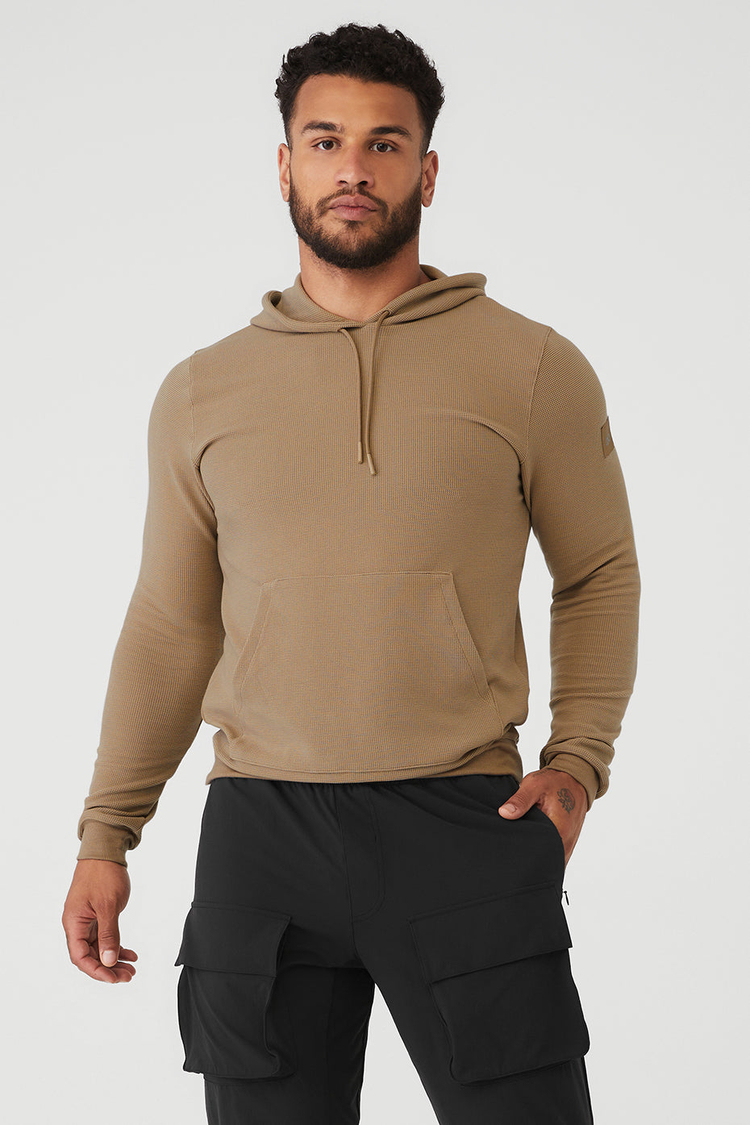 Alo Yoga Micro Waffle Fast Break Hoodie