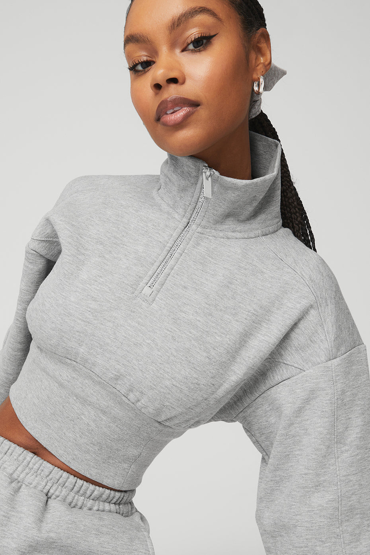 Buy Vixen Fleece 1 4 Zip online Alo Yoga Kuwait Kuwait