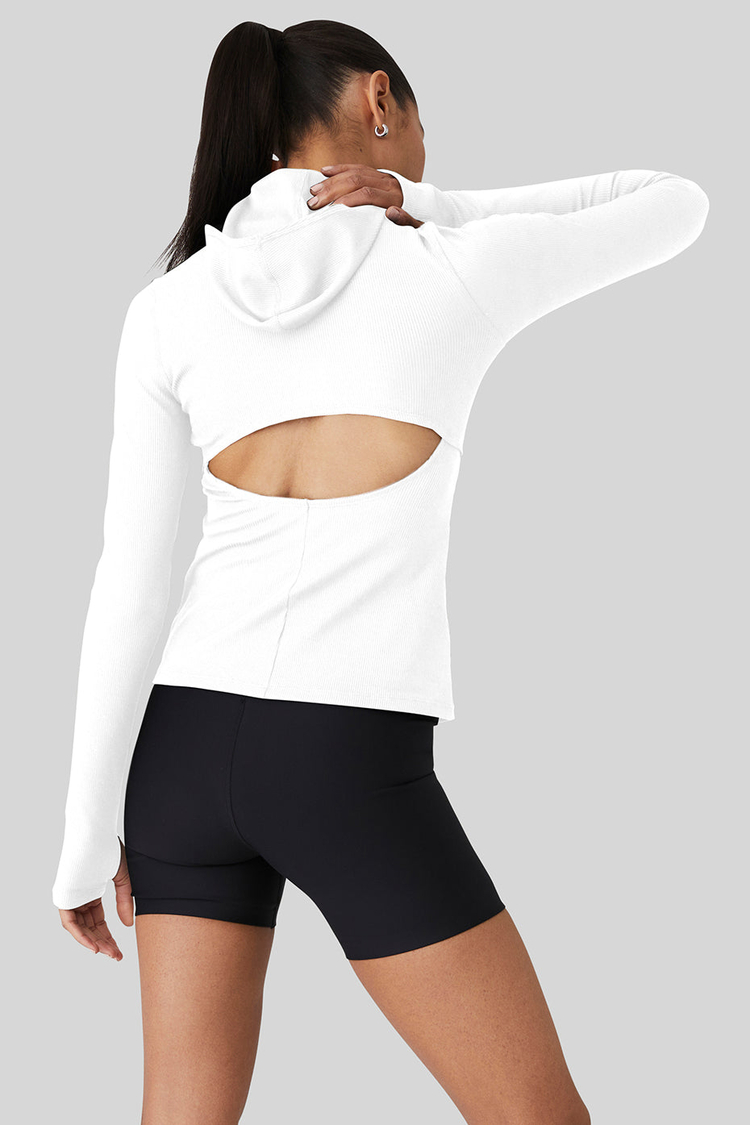 Alo Yoga Alosoft Hooded Runner Long Sleeve - Women’s