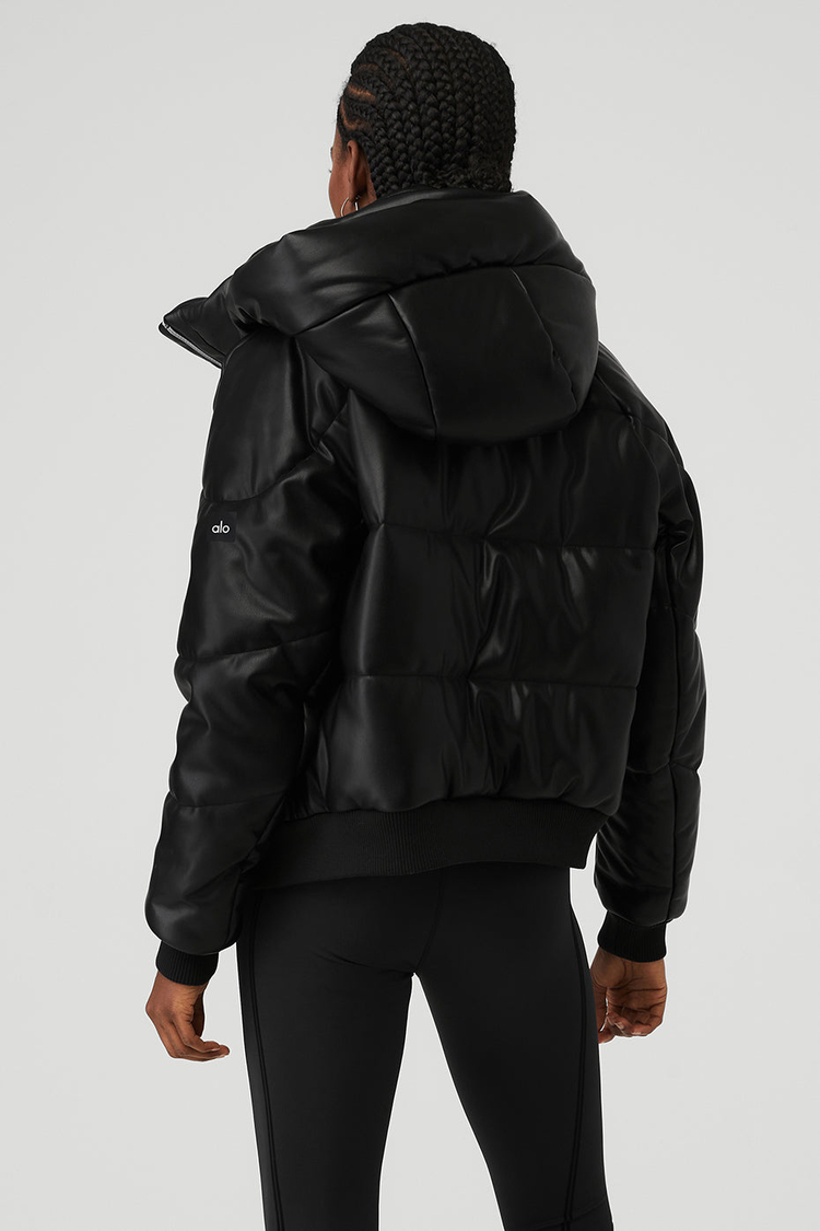 Buy Faux Leather Boss Puffer online Alo Yoga Kuwait Kuwait