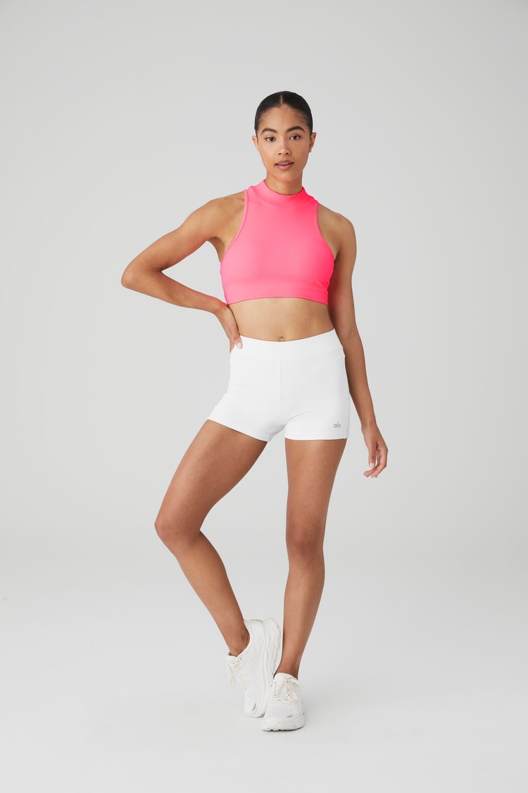 Dynamite Seamless Ribbed Crop Top